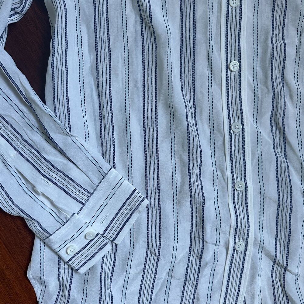Striped Button-Up Shirt - Picture 4 of 7